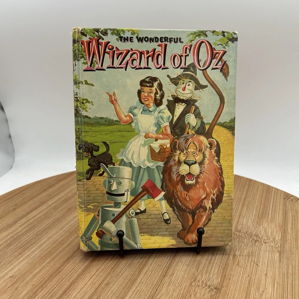 The‎ Wonderful WIZARD OF OZ Vintage 1957 Whitman Hardcover HC book L. Frank Baum